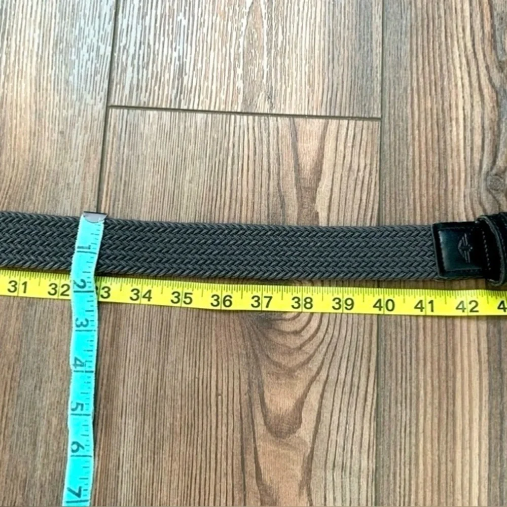 Black Woven Belt